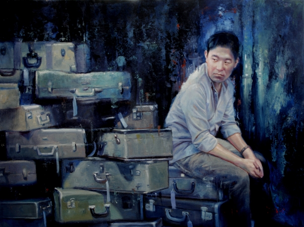 Chris Hopkins - Oil Painter - Internment - I AM AN AMERICAN Chris Hopkins - Oil Painter - Internment - I AM AN AMERICAN